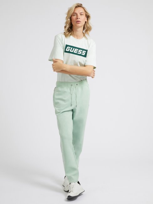 Guess Pantalon De Jogging En Suédine Vert