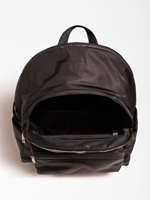 Guess Certosa Nylon Sac à Dos Intelligent Noir