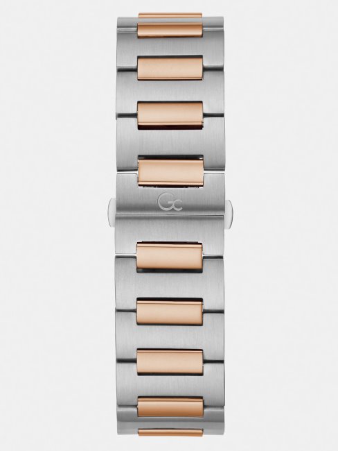 Montre Chronographe En Acier Gc Guess Argent