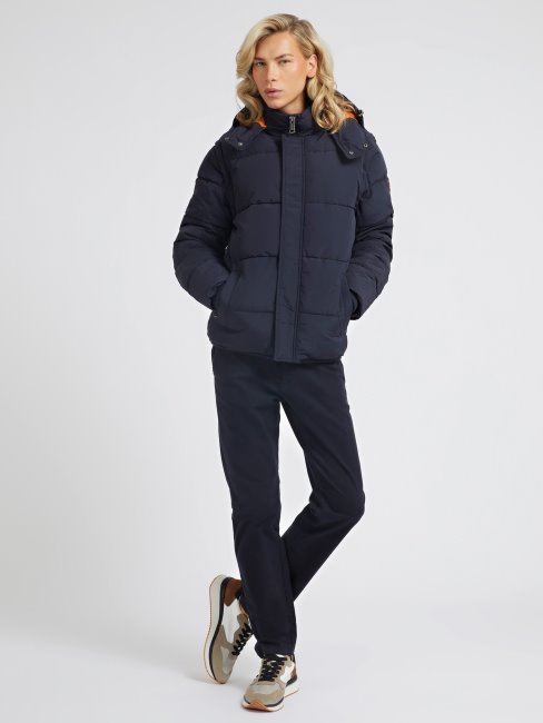 Doudoune Bleue Thermo Réactive Guess