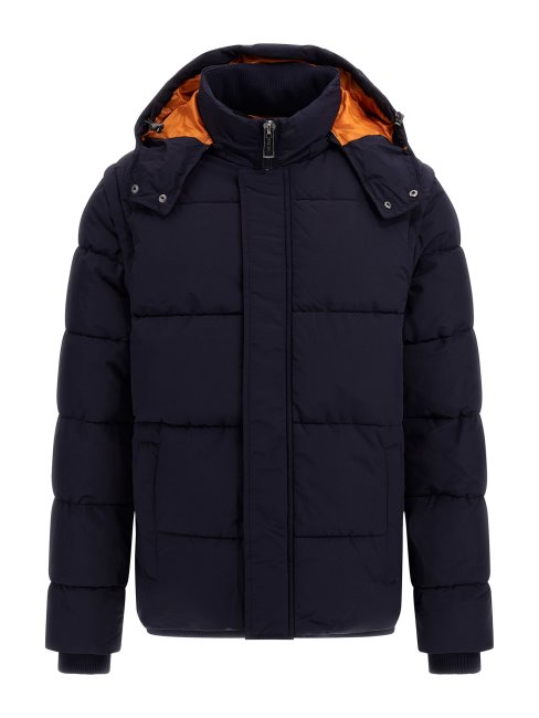 Doudoune Bleue Thermo Réactive Guess