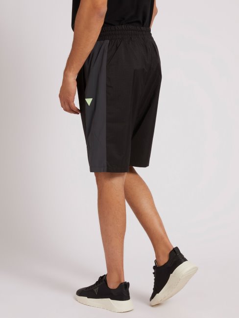 Guess Short Bande Latérale Gris Multi