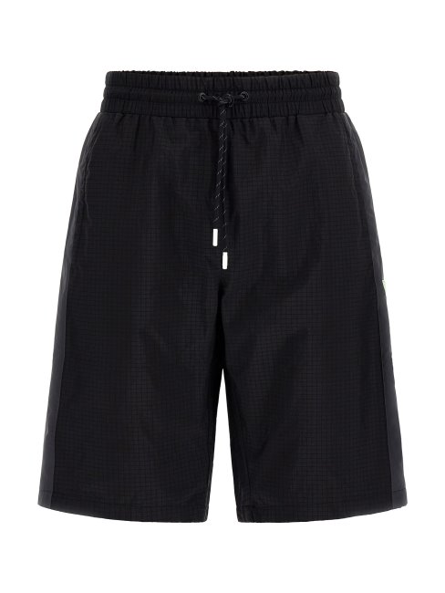 Guess Short Bande Latérale Gris Multi