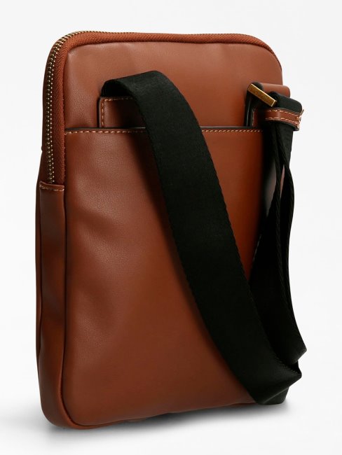 Mini Sac à Bandoulière Guess Scala Marron