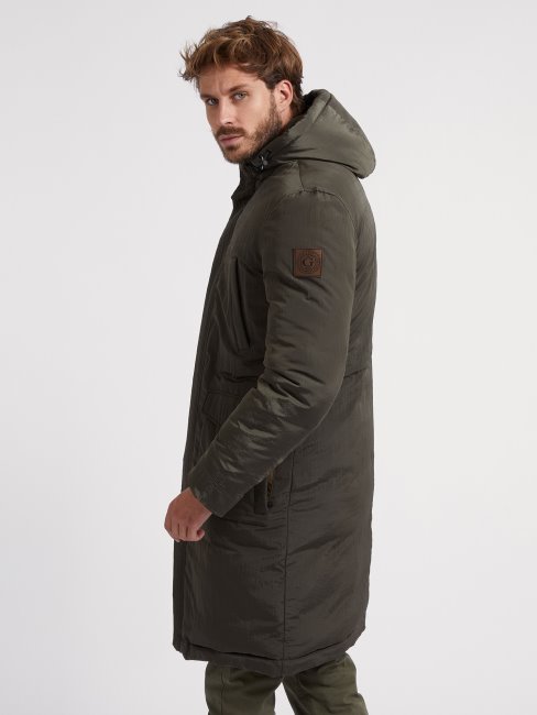 Parka En Nylon Guess Marron