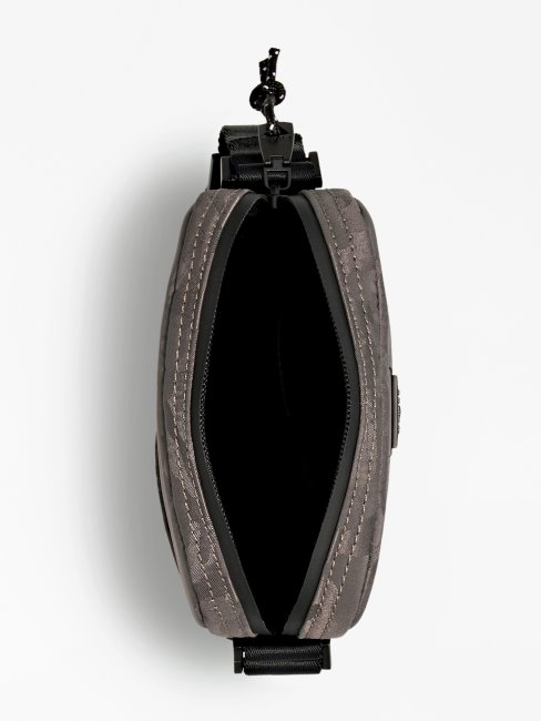 Certosa Tech Mini Sac à Bandoulière Gris Guess