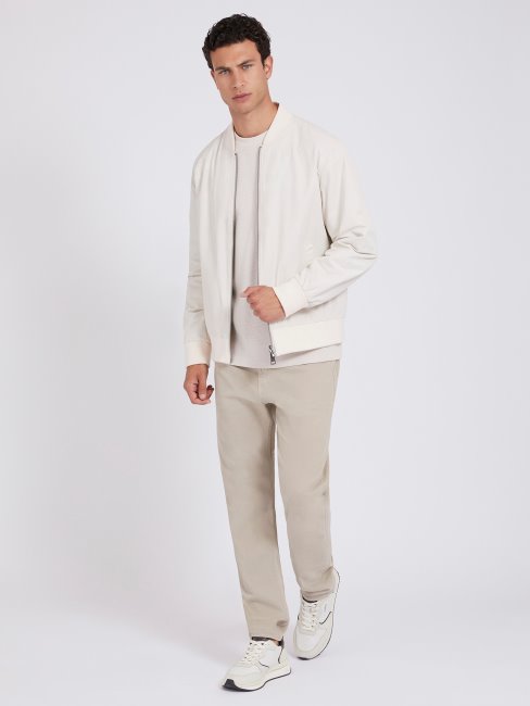 Bomber Maxi Imprimé Réversible Gris Guess