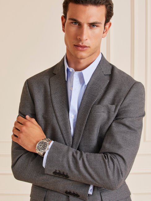 Montre Chronographe Guess Gc Acier Noir