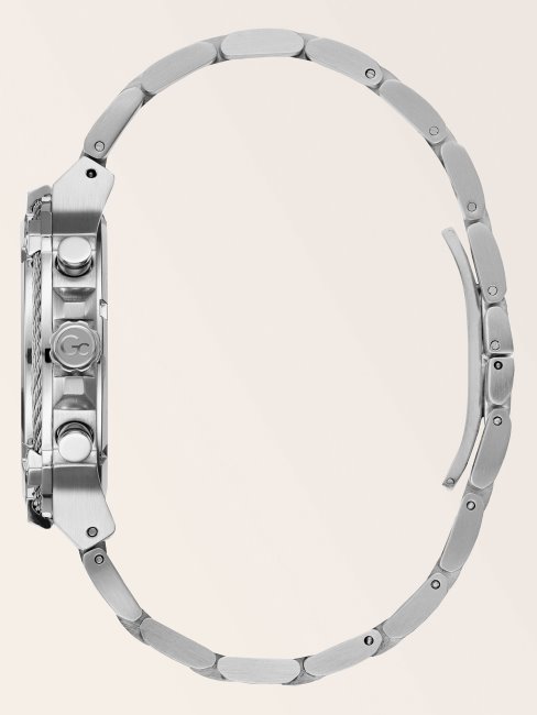 Montre Chronographe Guess Gc Acier Noir