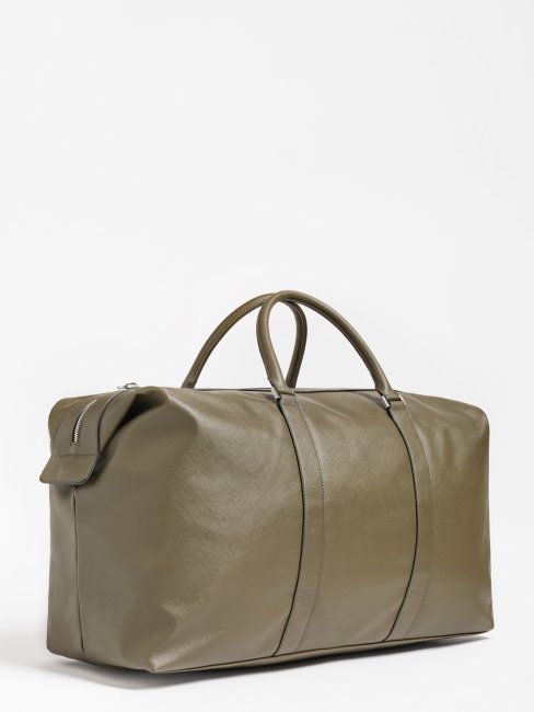Sac Week-end Certosa Saffiano Gris Guess