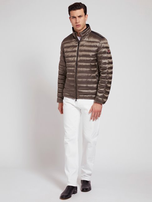 Veste Matelassée Marron Compressible Guess