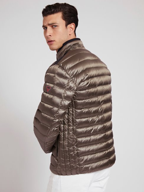 Veste Matelassée Marron Compressible Guess