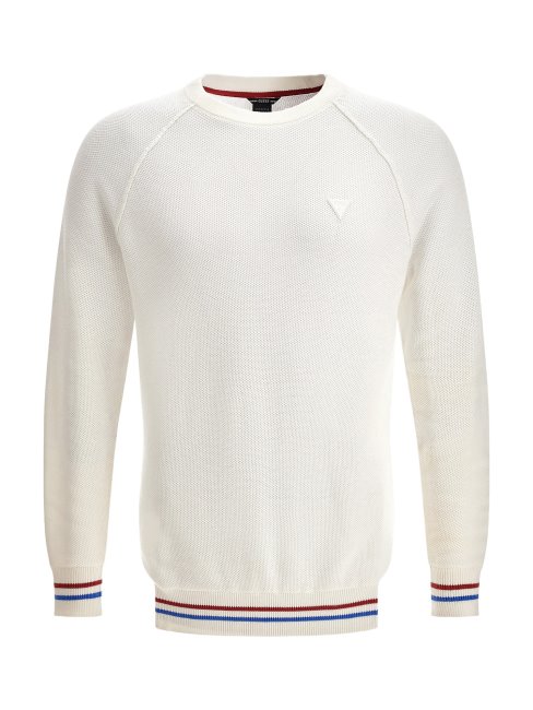 Pull En Coton Mélangé Guess