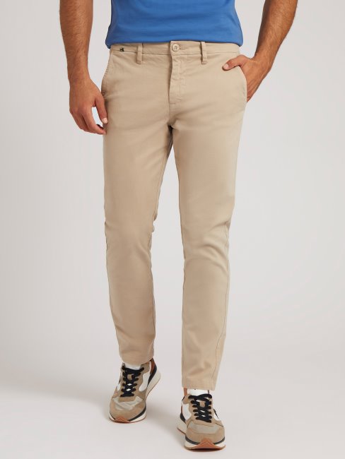 Pantalon Chino Slim Fit Guess Beige