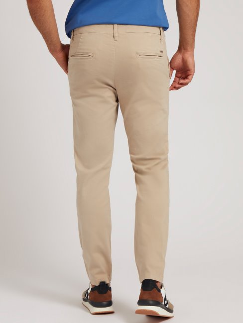 Pantalon Chino Slim Fit Guess Beige
