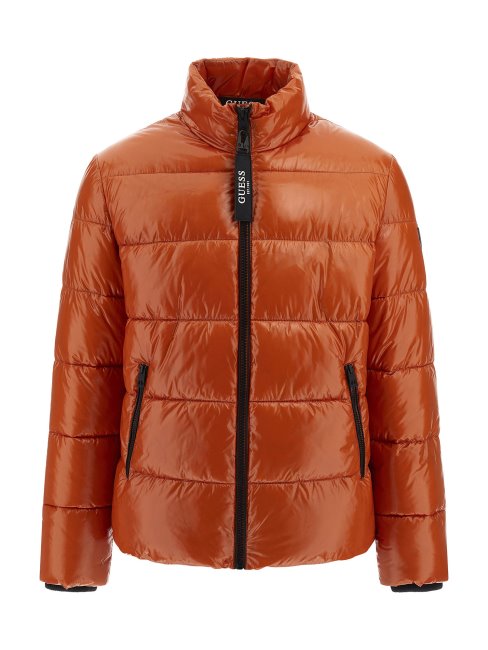 Puffer Effet Liquide Jaune Guess