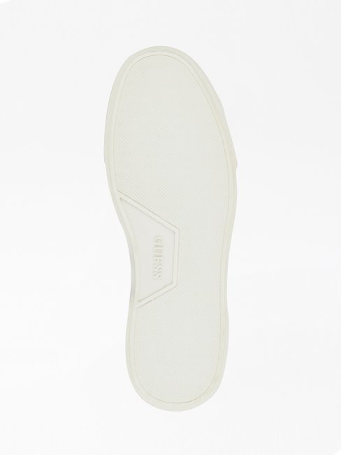 Paniers Vice En Cuir Véritable Noir Guess