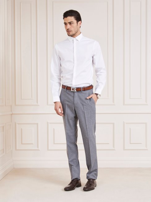 Guess Chemise Marciano Blanche Coupe Slim