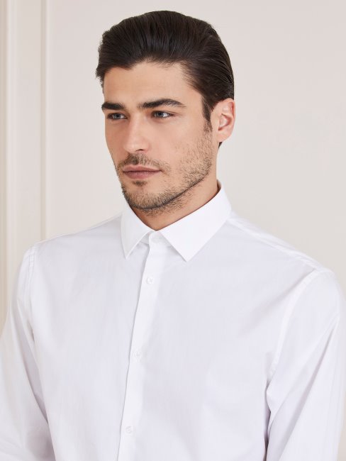 Guess Chemise Marciano Blanche Coupe Slim