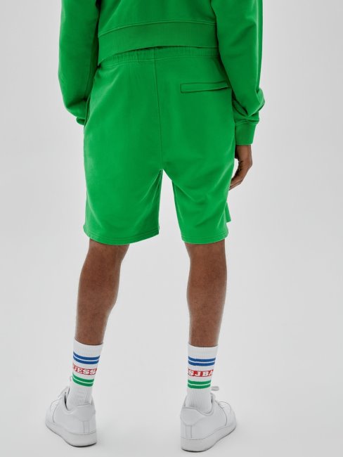 Guess Court Imprimé Sur Le Devant Vert