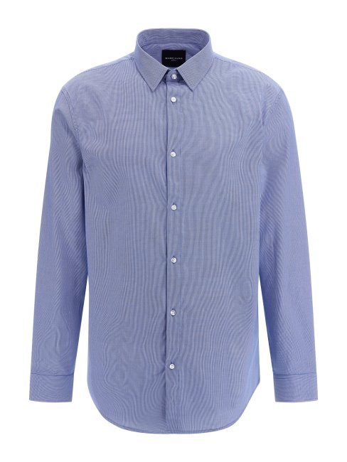 Chemise Marciano Pied De Poule Bleu Multi Guess