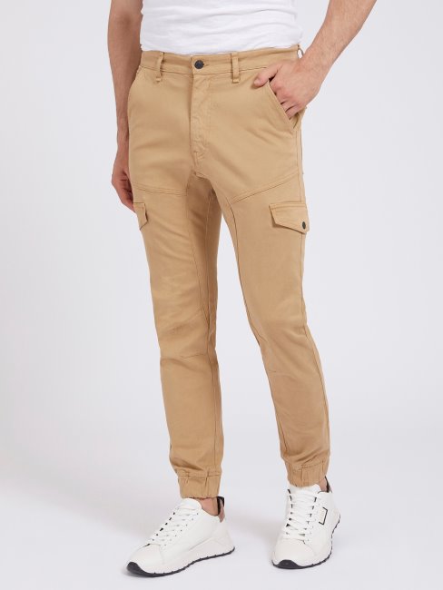 Pantalon Cargo Beige Guess