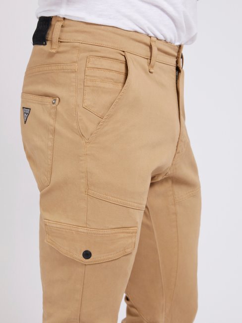 Pantalon Cargo Beige Guess