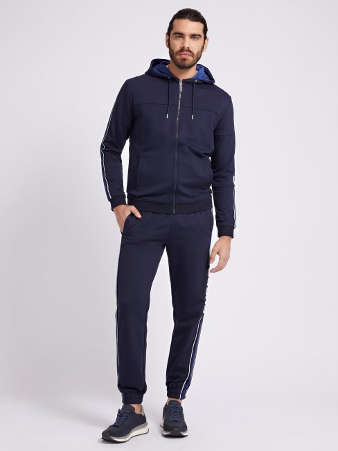 Pantalon De Jogging à Logo Sur Le Côté Guess Bleu