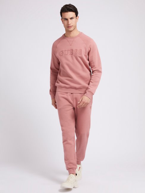 Guess Sweat Rouge à Logo Sur Le Devant