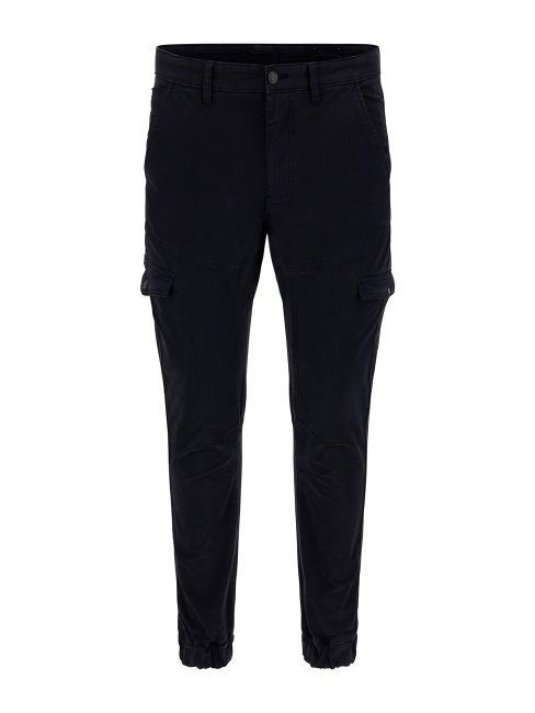 Pantalon Poches Cargo Bleu Guess