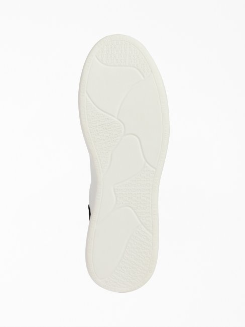 Guess Vibo Baskets En Cuir Mixte Bleu Clair