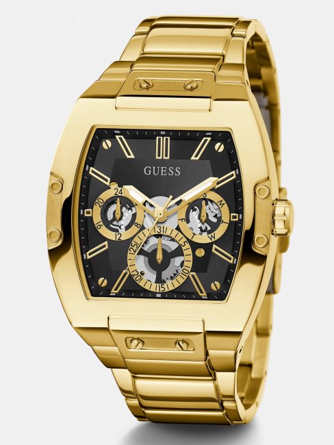 Montre Guess Multifonction Acier Noir Nouvelle Tendance