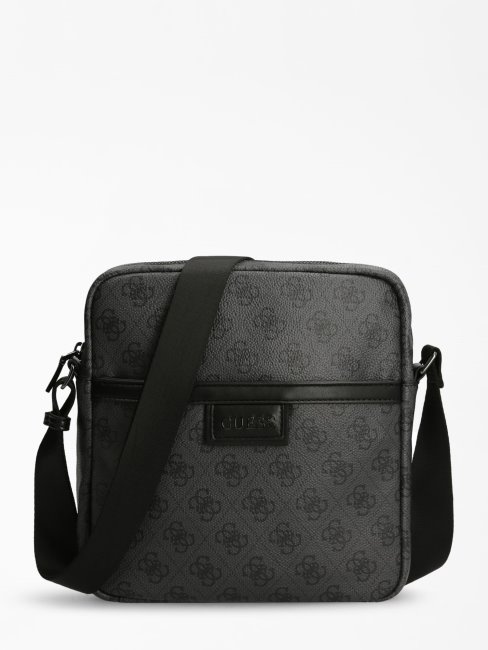 Mini Sac à Bandoulière Guess Vezzola 4g Logo Noir