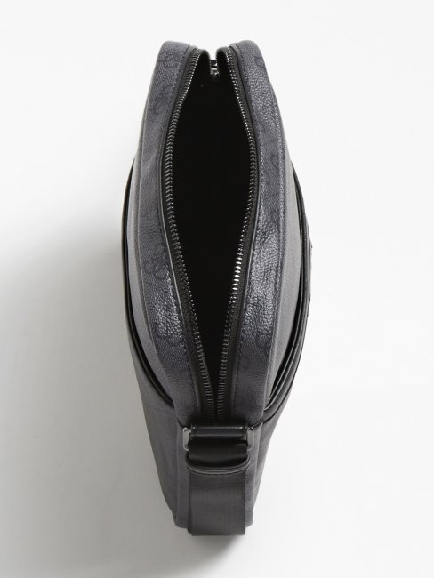 Mini Sac à Bandoulière Guess Vezzola 4g Logo Noir