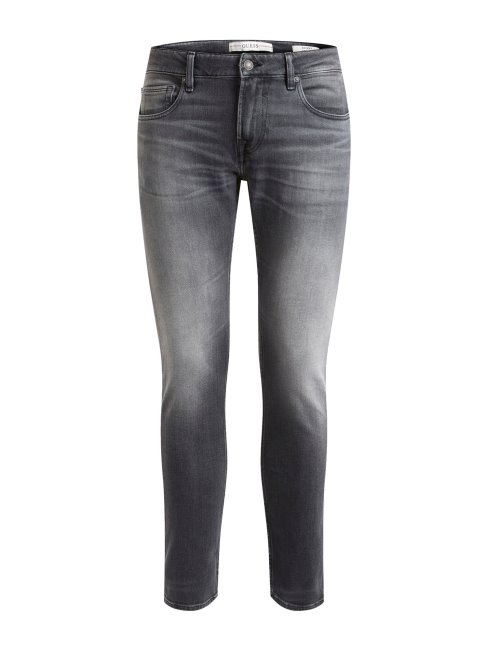 Pantalon Denim Coupé Skinny Guess Noir