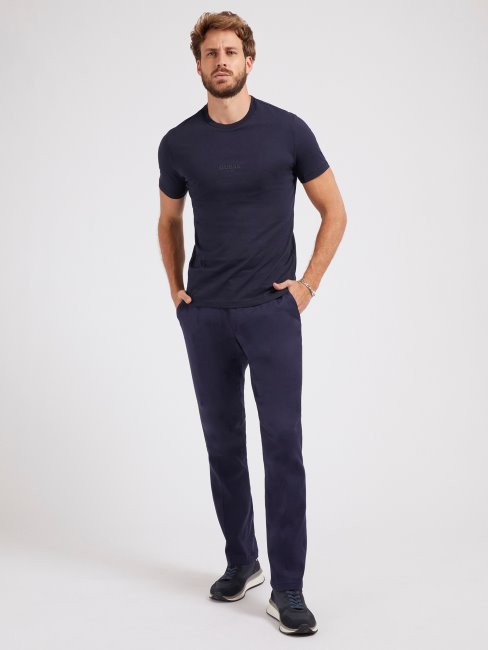 Tee Shirt Bleu Coupe Regular Guess