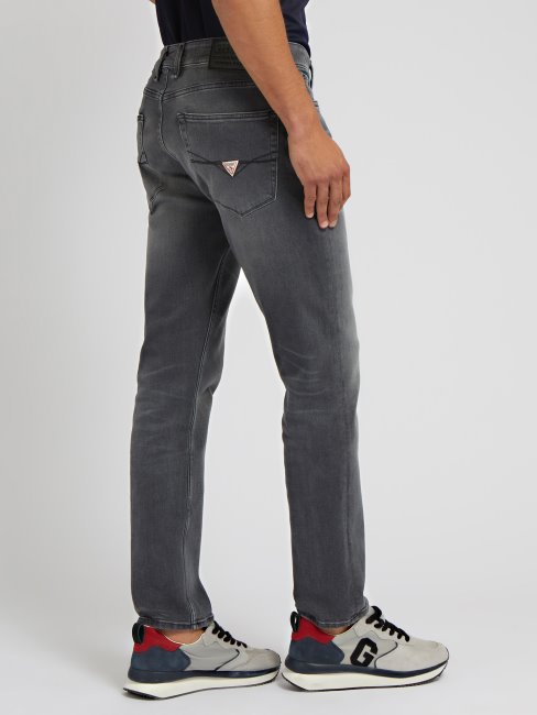 Guess Slim Fit Denim Pantalon Noir