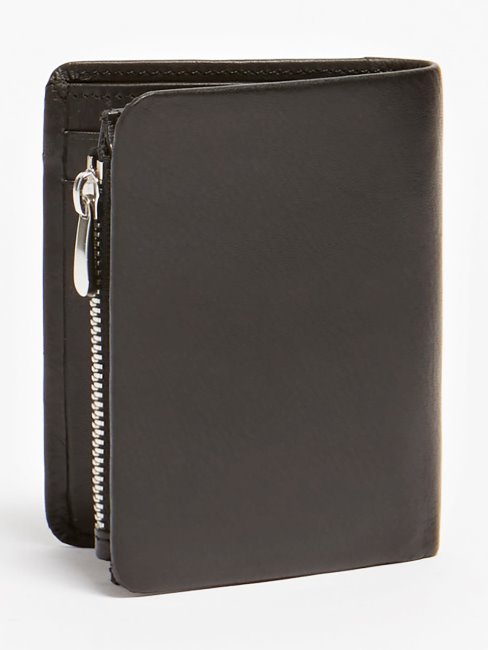 Portefeuille En Cuir Véritable Guess New Boston