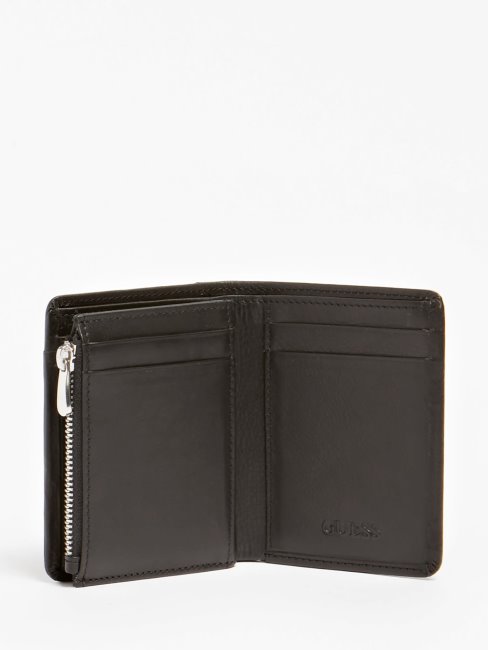 Portefeuille En Cuir Véritable Guess New Boston