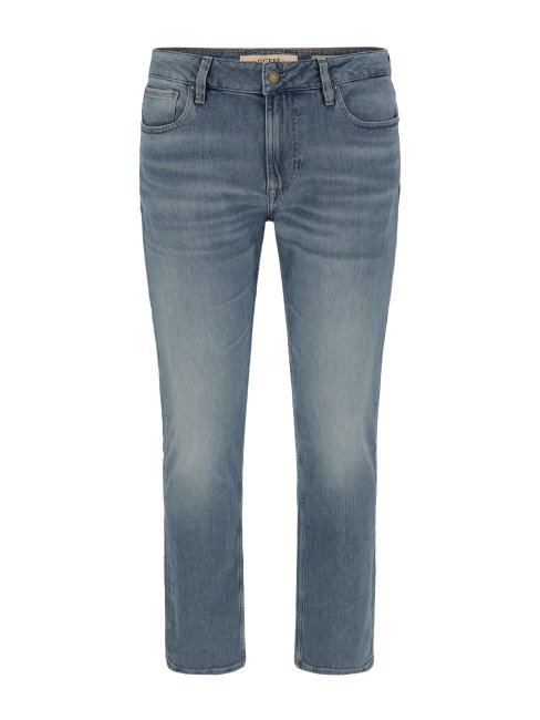 Guess Pantalon En Denim Coupe Slim Bleu Clair
