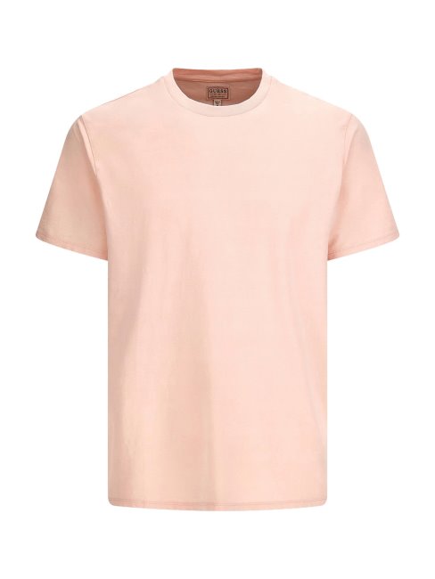 Tee Shirt Col Roulé Rond Beige Guess