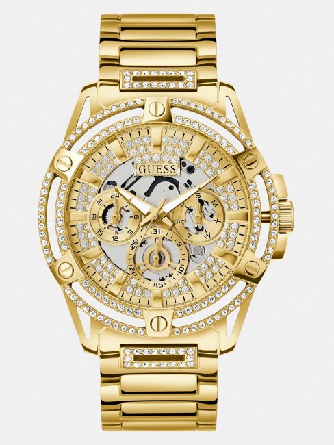 Montre Guess Multifonction Cristal Blanc
