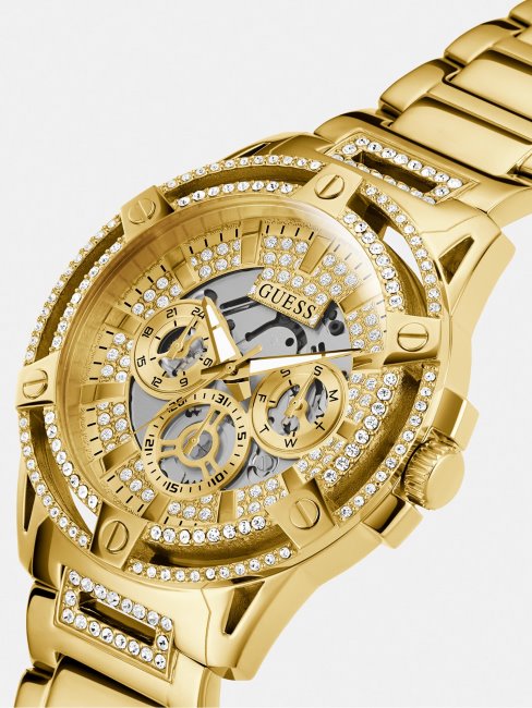 Montre Guess Multifonction Cristal Blanc