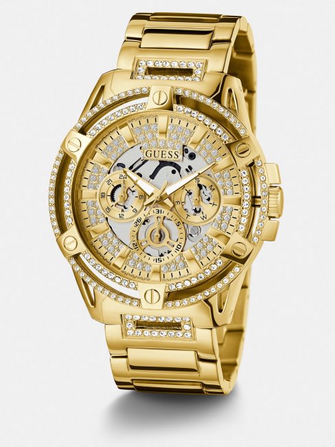 Montre Guess Multifonction Cristal Blanc