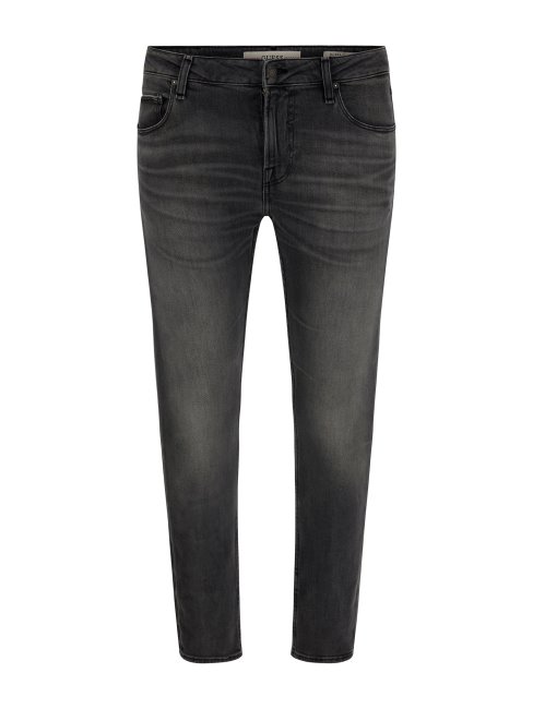 Pantalon En Jean Skinny Noir Guess