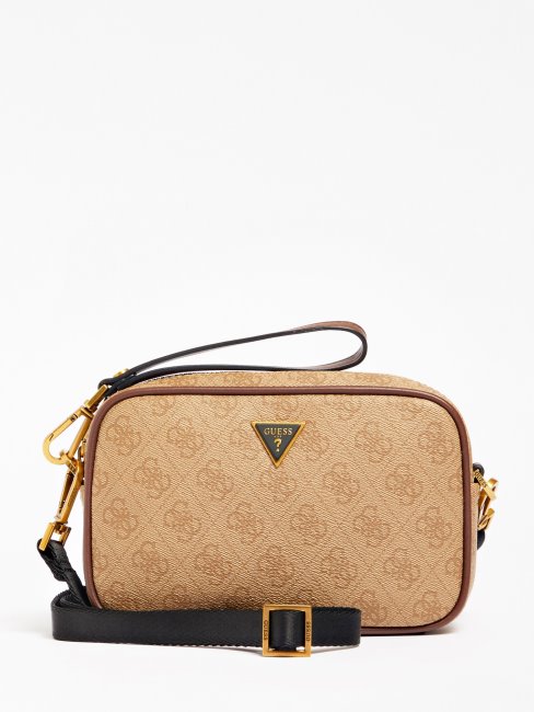 Sac Cosmétique Vezzola 4g Logo Beige Guess