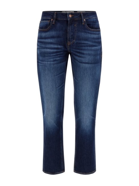 Guess Pantalon En Denim Coupe Slim Bleu Tendance