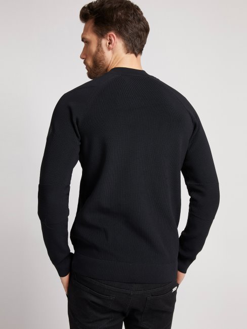 Gilet Zippé Guess Noir