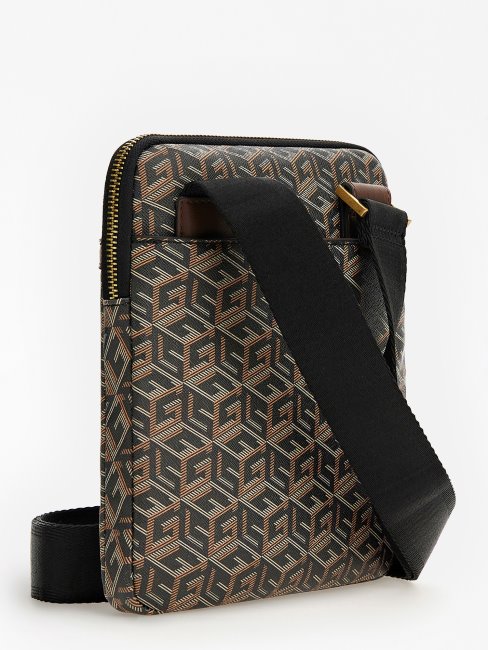 Sac Bandoulière Guess Ederlo G Cube Noir