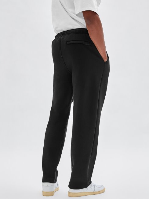 Guess Pantalon De Jogging Avec Logo Sur Le Devant Noir